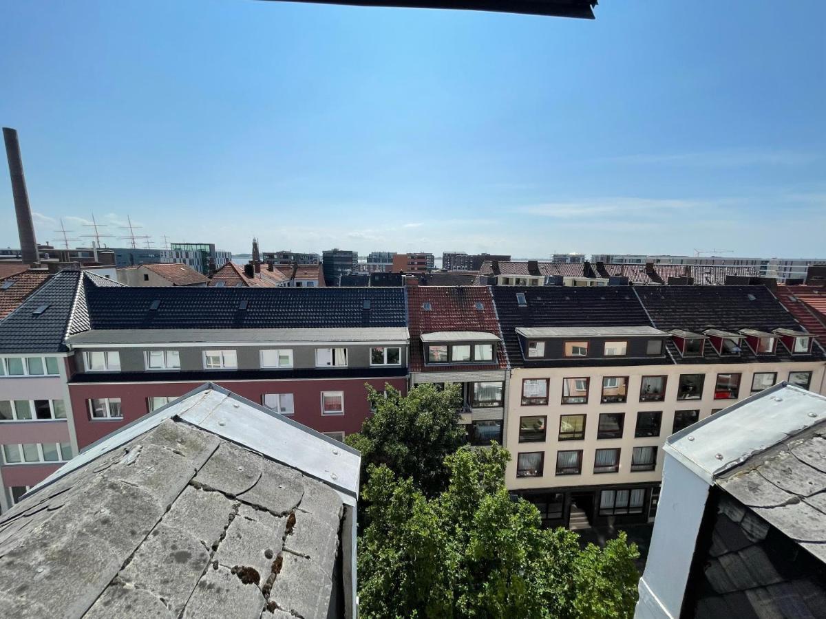 Schoenes Einfaches Zentrales Ueber Den Daechern Der Stadt Bremerhaven